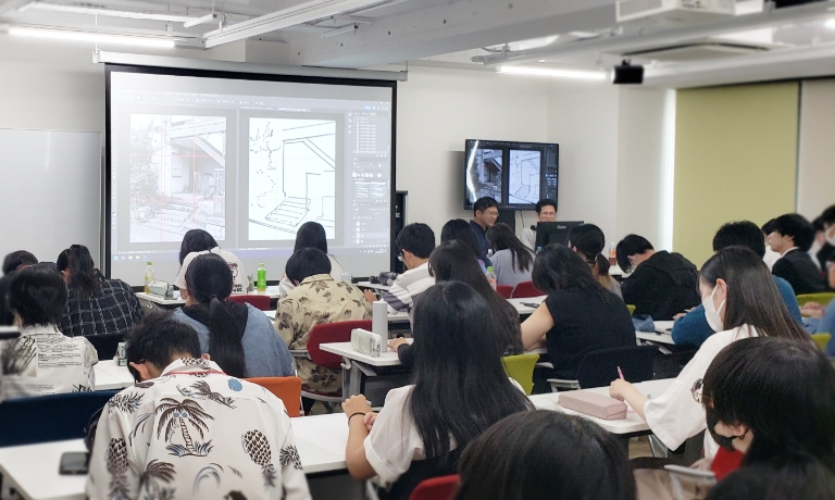 名古屋デザイナー・アカデミーのAOプレスクールの様子