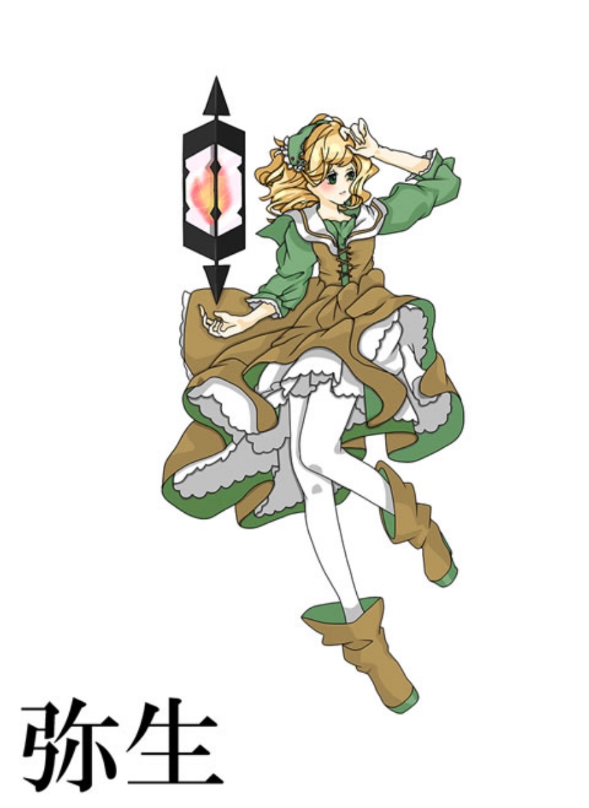 高校3年時のキャラクターデザイン