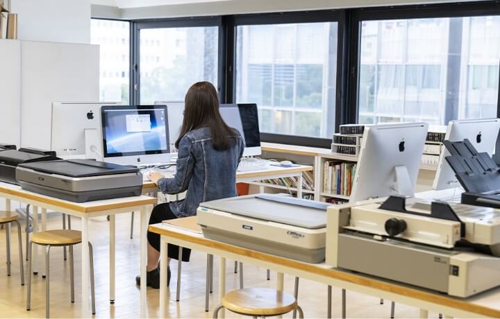 スキャン・印刷ブース