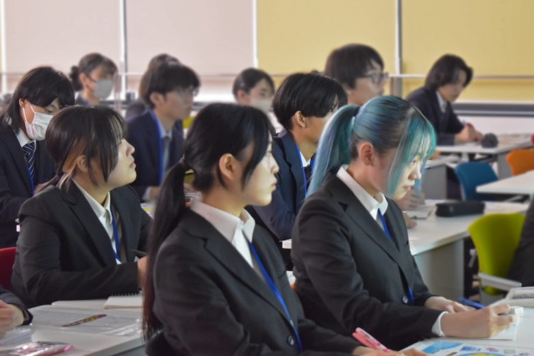 就職説明会の様子