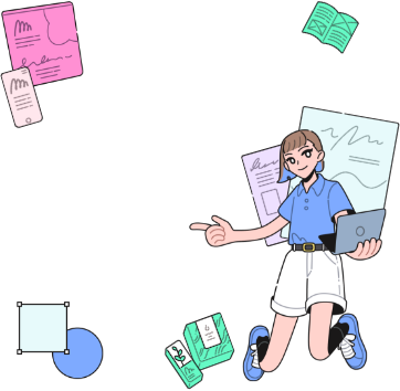 グラフィックデザイン学科キャラクターイラスト