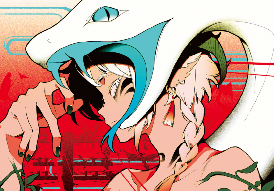 イラストレーターしづ氏来校!!ライブペイント開催!!